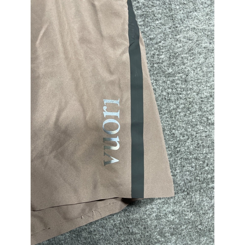 Vuori Domain Performance Shorts Mens Small Lined Lightweight Fossil Brown - Picture 9 of 11